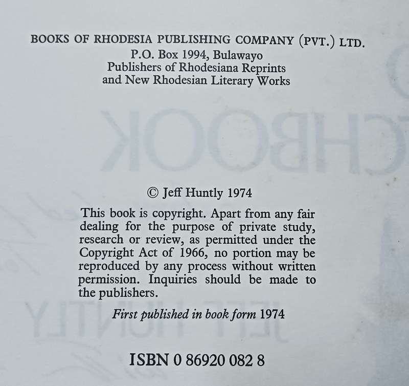 Veld Sketchbook - Jeff Huntley - Hardcover - 168 pages - Inscribed and Signed