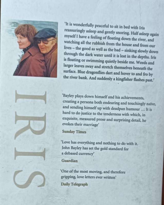 Iris - A Memoir of Iris Murdoch - John Bayley - Softcover - 254 pages