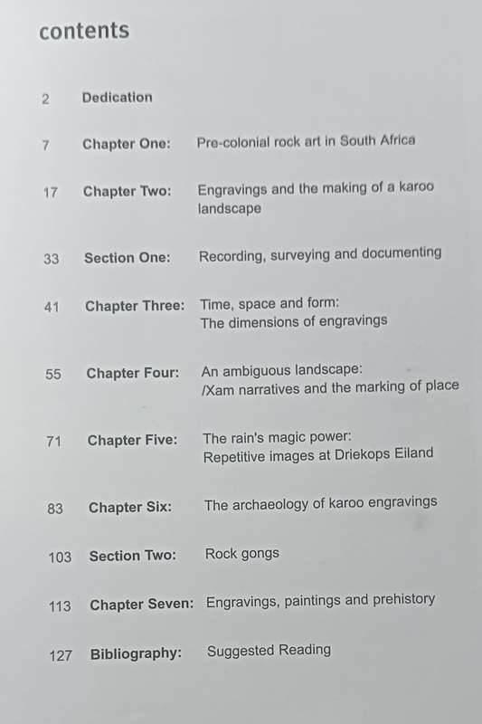 Karoo Rock Engravings - Parkington, Morris and Rusch - Softcover - 127 pages