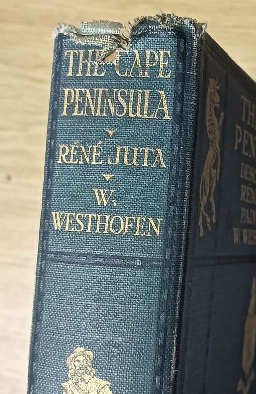 The Cape Peninsula described by Rene Juta - Hardcover - 118 pages