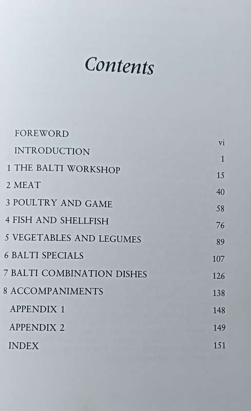 Balti Curry Cookbook - Pt Chapman - Hardcover - 152 pages