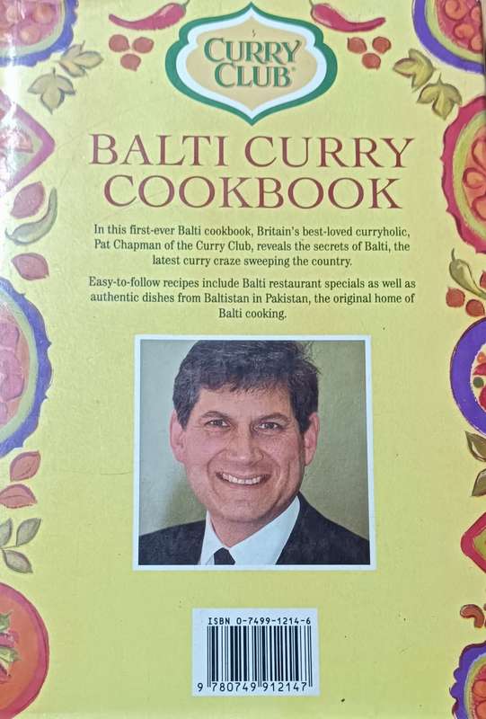 Balti Curry Cookbook - Pt Chapman - Hardcover - 152 pages