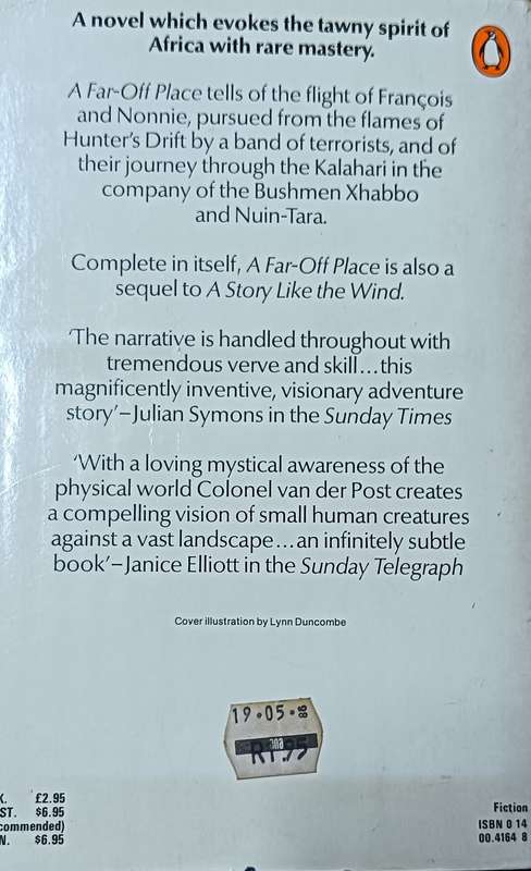 A Far-Off Place - Laurens van der Post- Softcover - 414 Pages