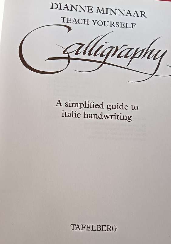 Teach Yourself Calligraphy - Dianne Minnaar - Softcover - 95 Pages