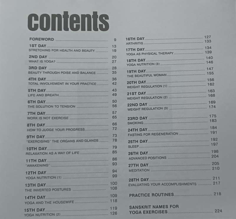 Richard Hittleman's Yoga 28 Day Exercise Plan - Softcover - Pages Not numbered