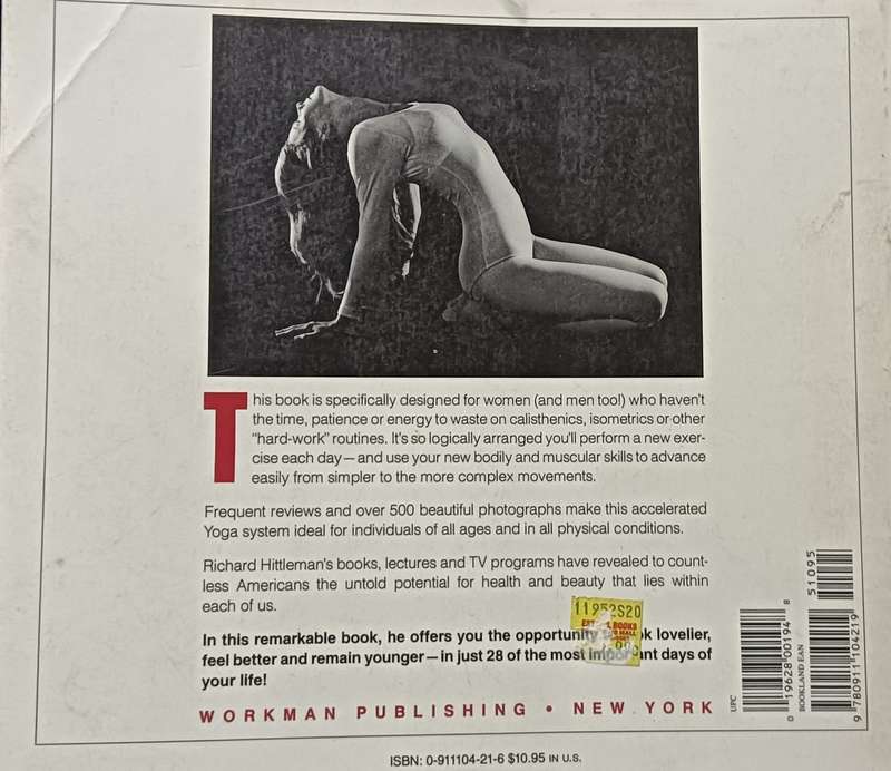 Richard Hittleman's Yoga 28 Day Exercise Plan - Softcover - Pages Not numbered