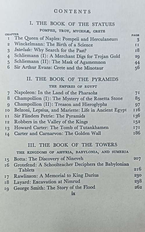 Gods, Graves and Scholars - C.W. Ceram - Hardcover - 433 Pages