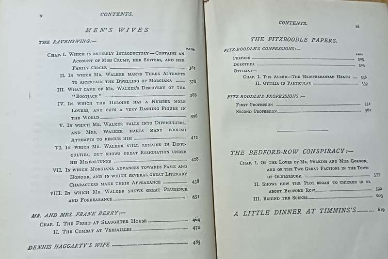 The Works of William Makepeace Thackeray Volume 1X  - Hardcover - 643 Pages (1882)