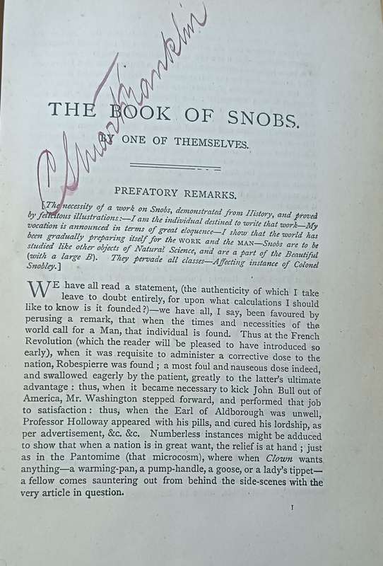 The Works of William Makepeace Thackeray Volume 1X  - Hardcover - 643 Pages (1882)