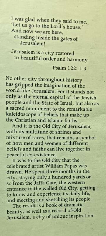 People of Old Jerusalem - Papas - Hardcover - No page numbers