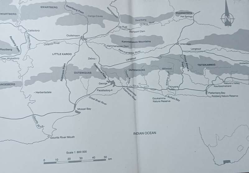 Outeniqua Tsitsikamma & Eastern Little Karoo - Audrey Moriarty - Softcover - 206 pages