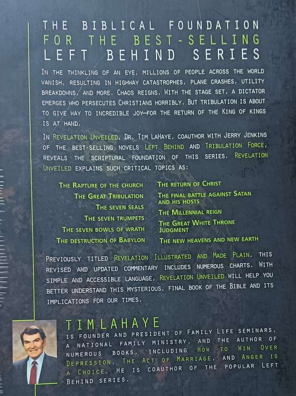 Revelation Unveiled - Tim Lahaye - Softcover - 378 pages