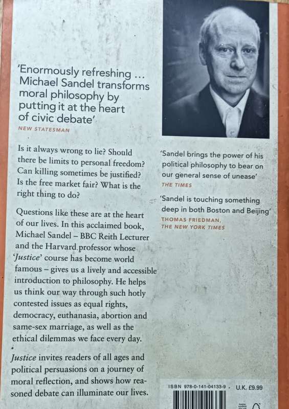 Justice - What's the Right Thing to do? - Michael J. Sandel - Softcover - 308 pages - Penguin