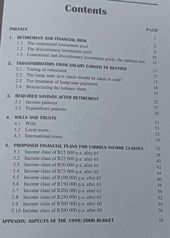 Managing Your Finances After Retirement - ABSA - Softcover - 59 pages