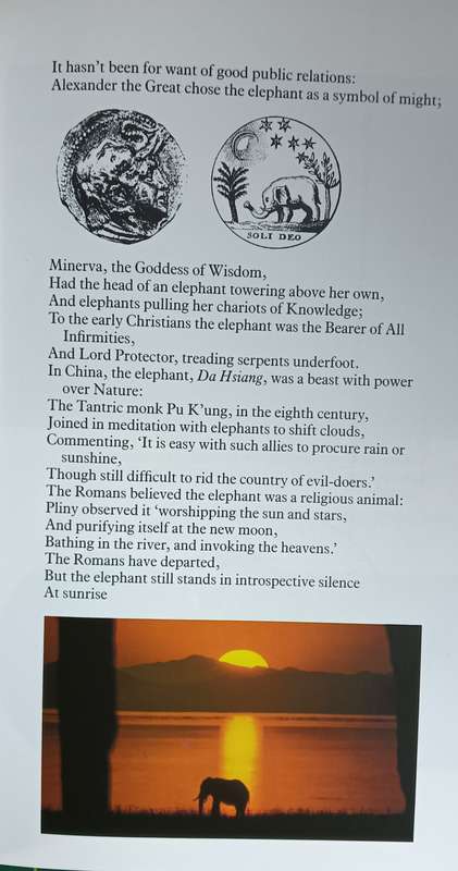 Sacred Elephant - Heathcote Williams - Softcover - 175 pages