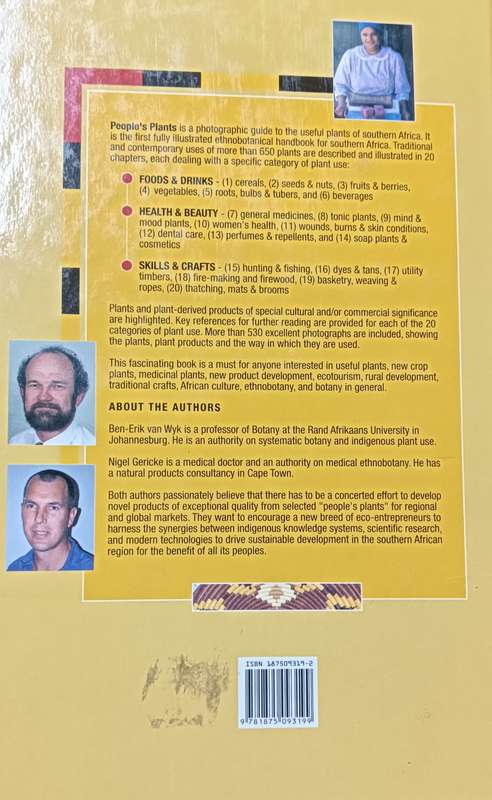 People's Plants - Ben-Erik van Wyk & Nigel Gericke - Hardcover - 351 pages