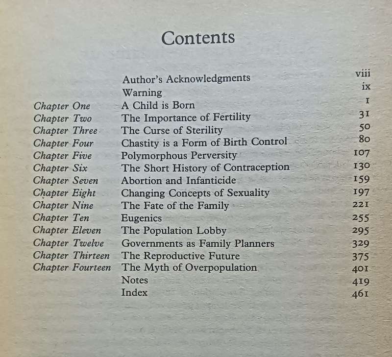 Sex and Destiny - The Politics of Human Fertility - Germaine Greer - Softcover - 469 pages