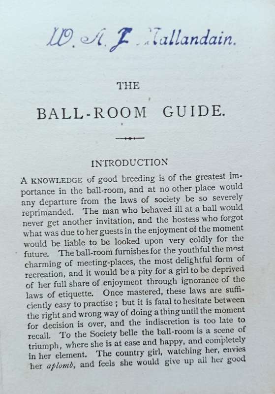 The Ball Room Guide - Lucie H. Armstrong - Hardcover - 95 pages