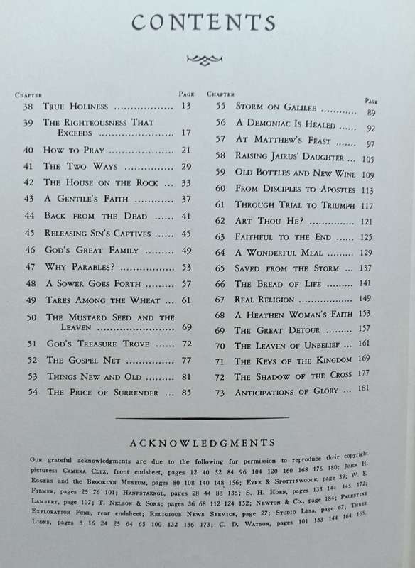 Footprints of Jesus - W.L. Emmerson Vols 1-4 complete - Hardcover - 807 pages