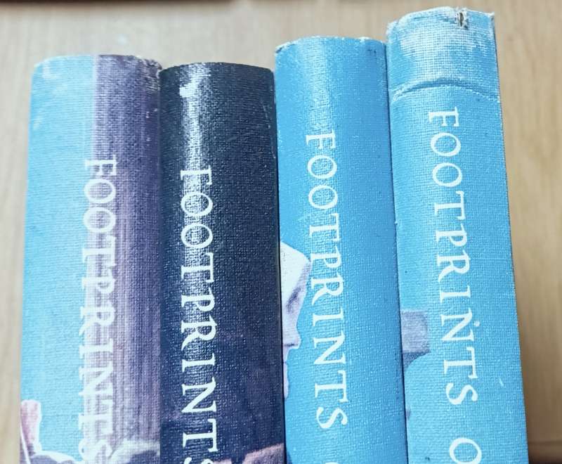 Footprints of Jesus - W.L. Emmerson Vols 1-4 complete - Hardcover - 807 pages