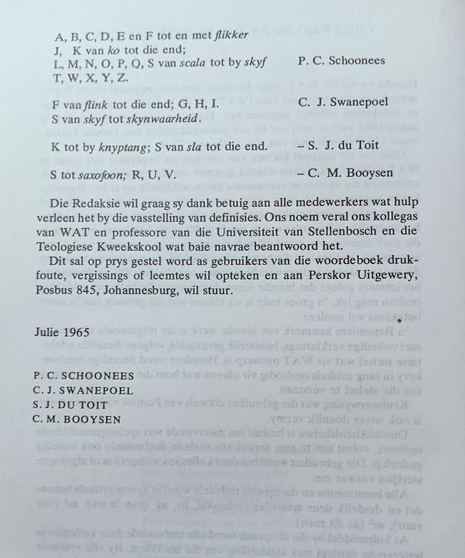Verklarende Handwoordeboek van die Afrikaanse Taal (HAT) - Hardcover - 1378 pages