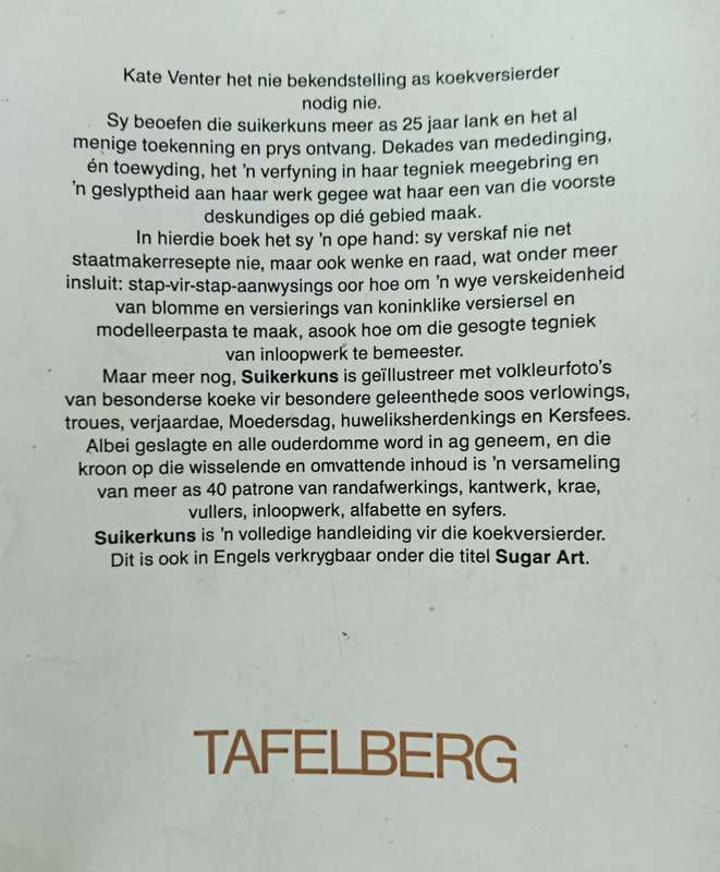 Suikerkuns - Kate Venter - Softcover - 96 pages