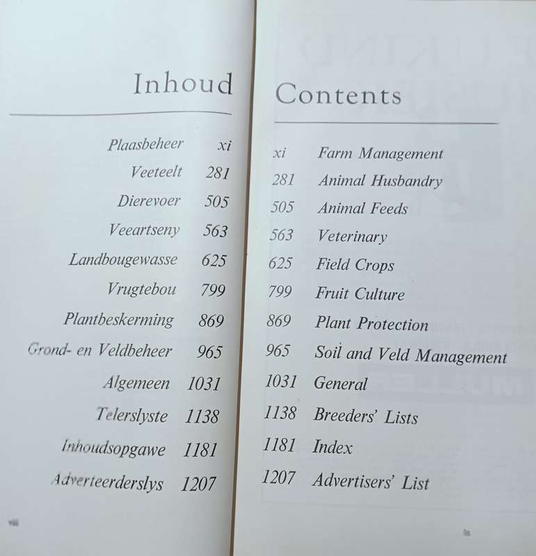 Farmers' Encyclopaedia / Boere-Ensiklopedie - Maurel, Carole (compiler) - Hardcover - 1211 pages
