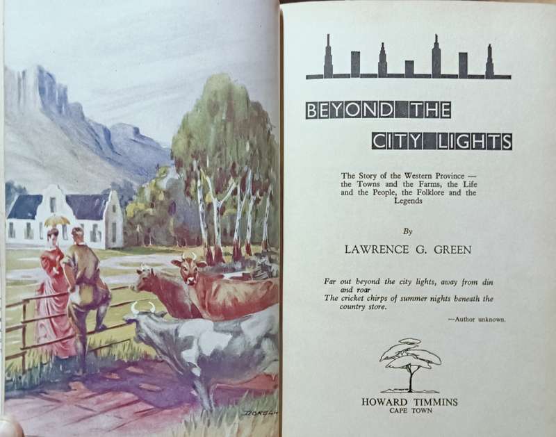 Beyond the City Lights - Lawrence G. Green - Hardcover - 239 pages -First Edition