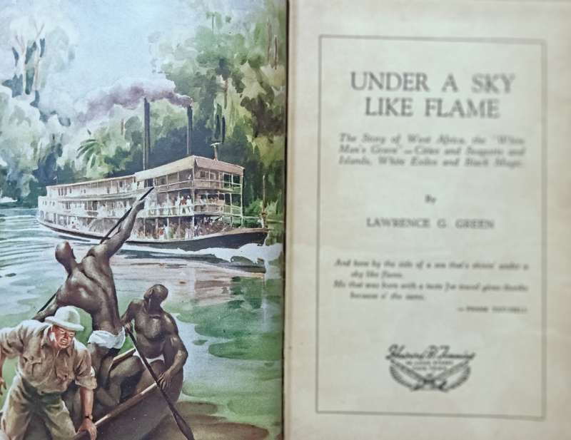 Under a Sky Like Flame - Lawrence G. Green - Hardcover - 254 pages -First Edition