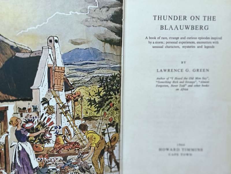 Thunder on the Blaauwberg - Lawrence G. Green - Hardcover - 269 pages -First Edition