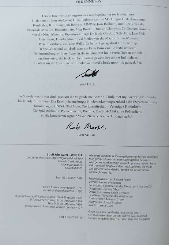 Kan dit Waar Wees - Sian Hall and Rob Marsh - Hardcover - 128 pages