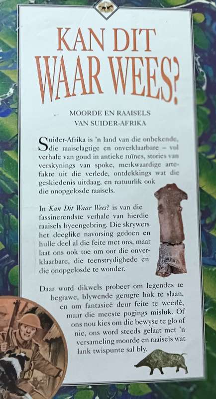 Kan dit Waar Wees - Sian Hall and Rob Marsh - Hardcover - 128 pages