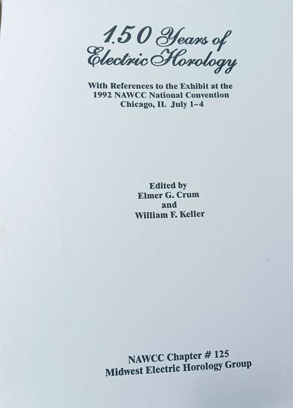 150 Years of Electric Horology - Softcover - 101 pages