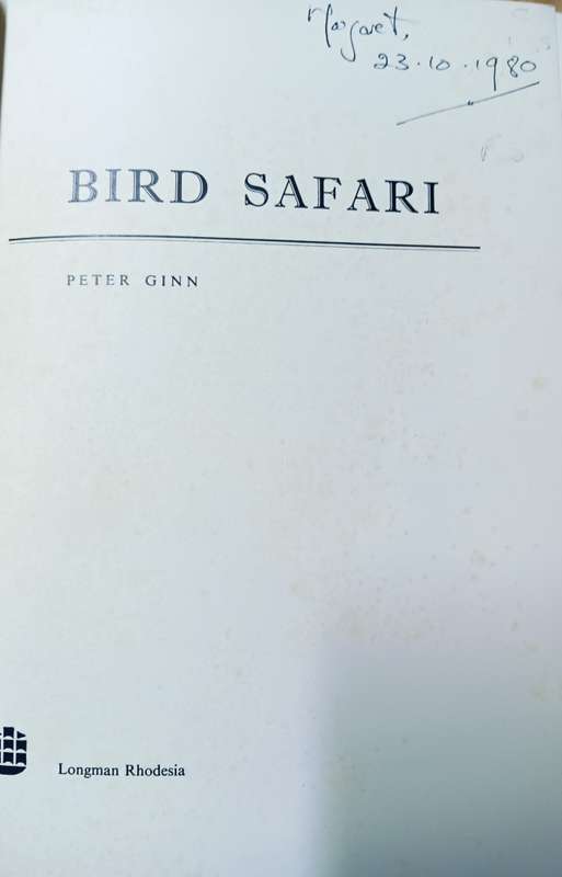 Bird Safari - Peter Ginn - Softcover - 64 pages