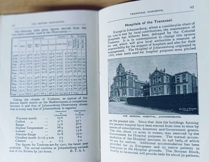 A Guide to the Transvaal - 1905 - HT Montague Bell, Rev C Arthur Lane - Hardcover - 288 pages