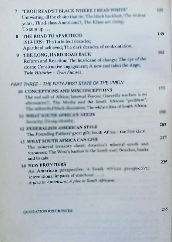 South Africa the 51st State - Stefano Ghersi & Peter Major - Softcover - 243 Pages