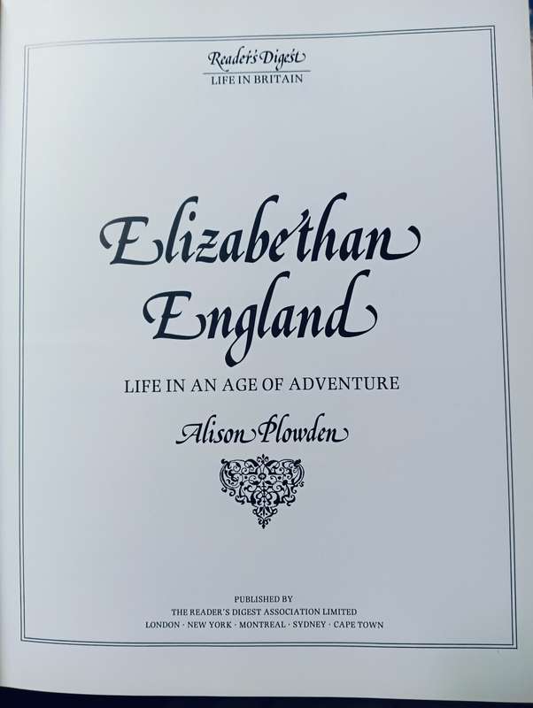 Elizabethan England - Life in an Age of Adventure - Alison Plowden - Hardcover - 320 Pages