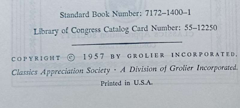 Grolier Classics - Hardcover - 538 pages