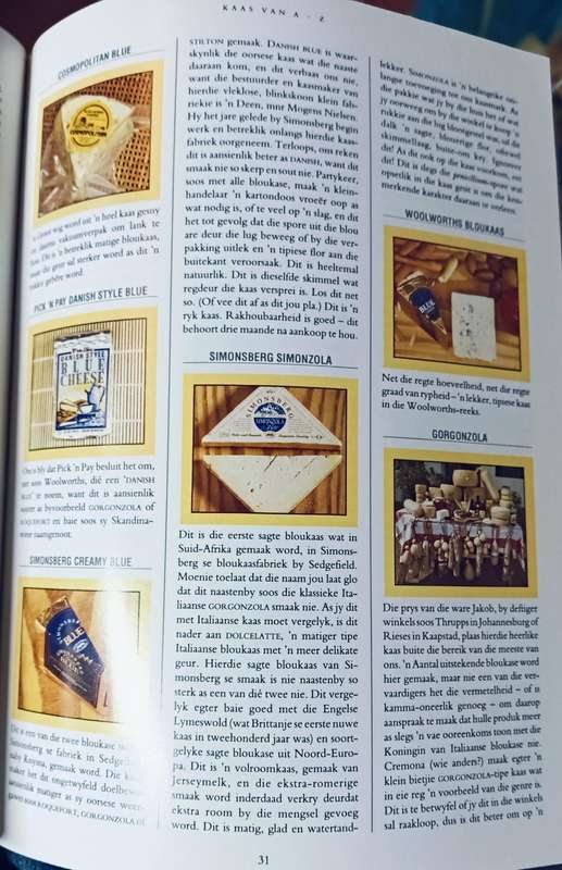 Suid-Afrikaanse Kaas n Volledige Gids - Leslie Richfield- Softcover - 80 pages
