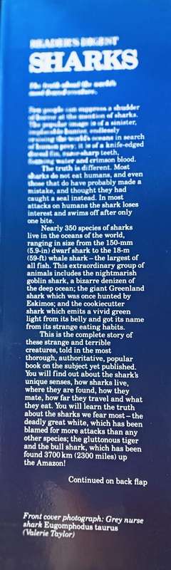 Sharks Silent Hunters of the Deep - Readers Digest- Hardcover - 208 pages