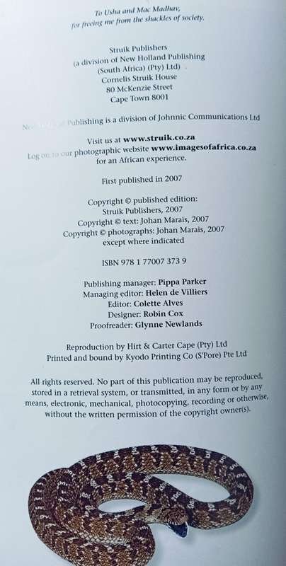 What's That Snake? - Johan Marais - Softcover - 95 pages