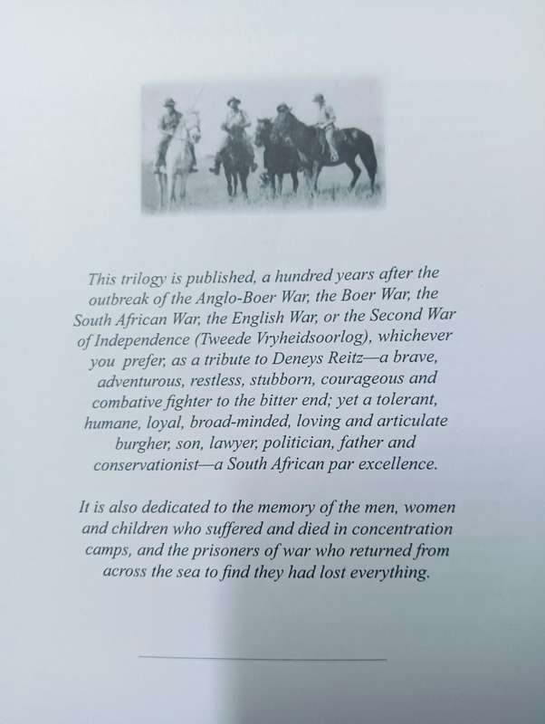Adrift on the Open Veld - The Denys Reitz Trilogy - Softcover - 560 pages