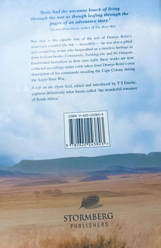 Adrift on the Open Veld - The Denys Reitz Trilogy - Softcover - 560 pages