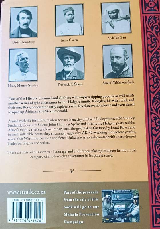 Africa in the Footsteps of the Great Explorers - Kingsley Holgate - Hardcover - 303 pages
