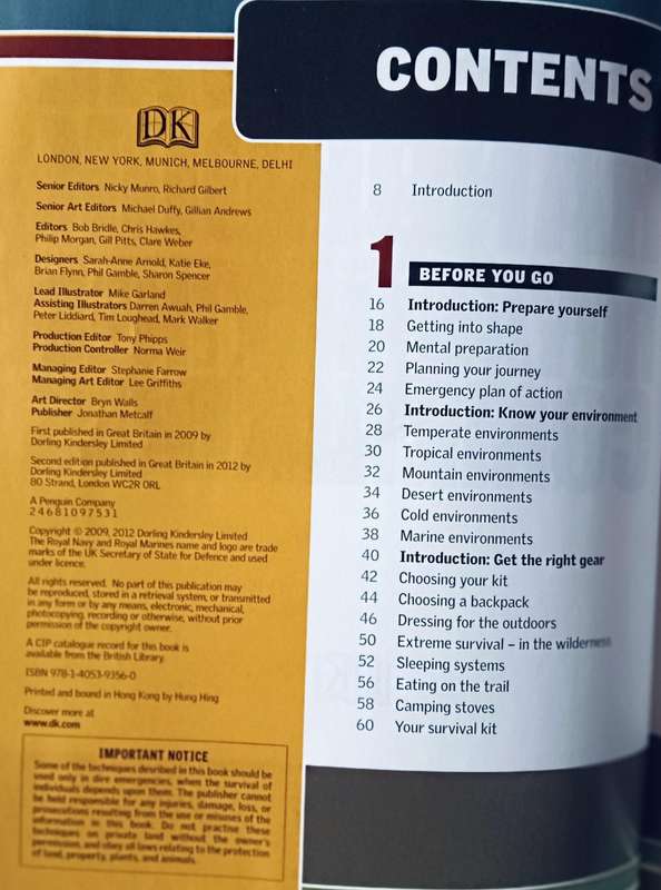 Survival Handbook in association with the Royal Marines - Softcover - 319 pages