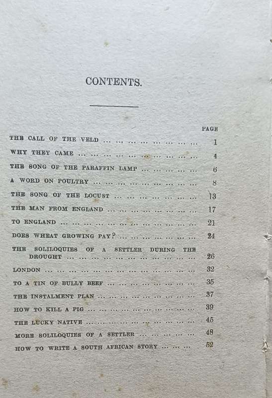 A Settler's Scribblings in South Africa - Leonard Flemming - Hardcover - 135 pages (1925)
