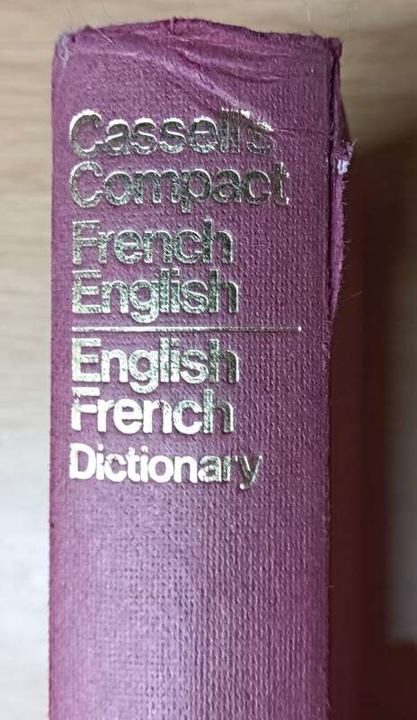 Cassell's Compact French English, English French Dictionary - Hardcover - 658 pages