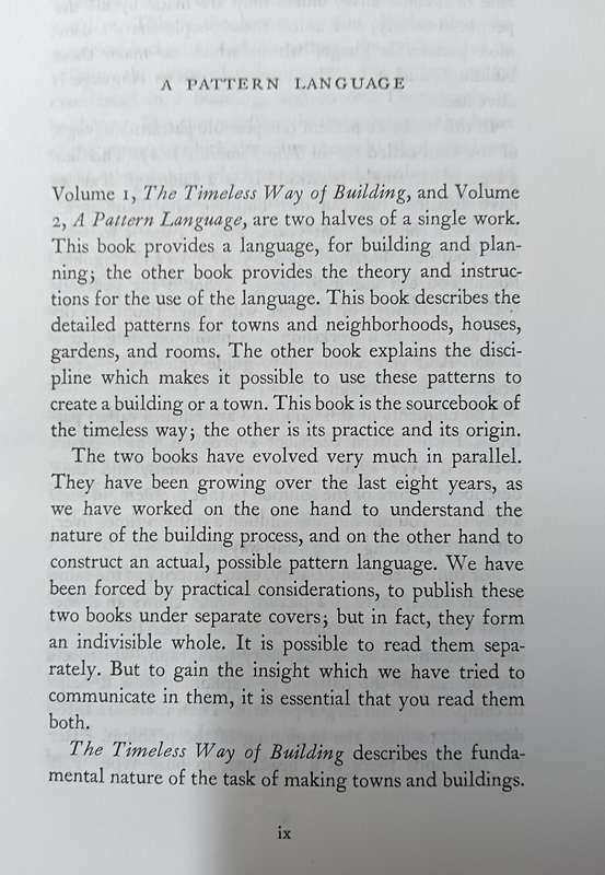 A Pattern Language - Towns, Buildings, Construction - Various - Hardcover - 1163 pages