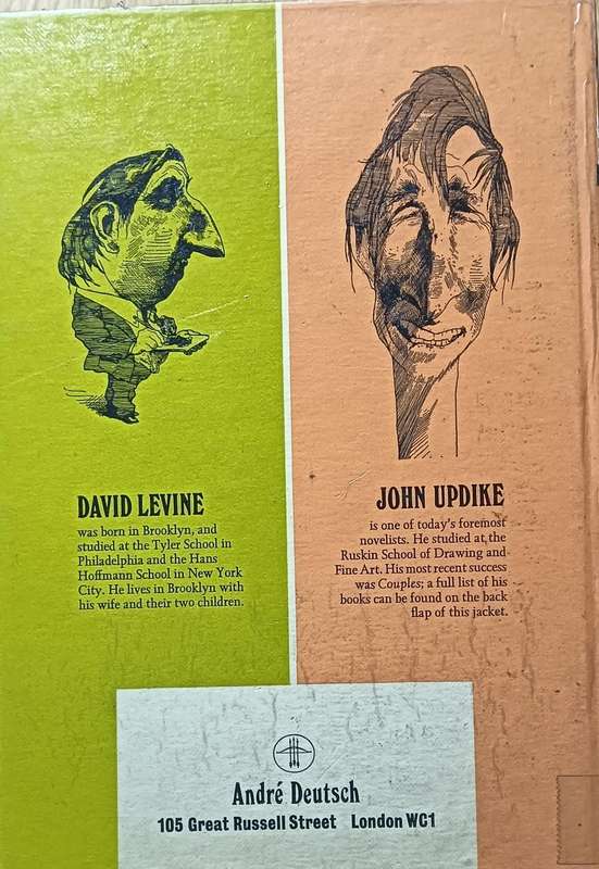 Pens and Needles - David Levine - Hardcover - 150 pages - Ex Library Book