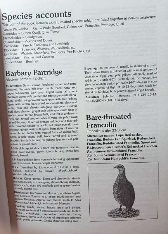 African Birds in Field and Aviary a Guide to a Mixed Collection - Softcover - 262 pages